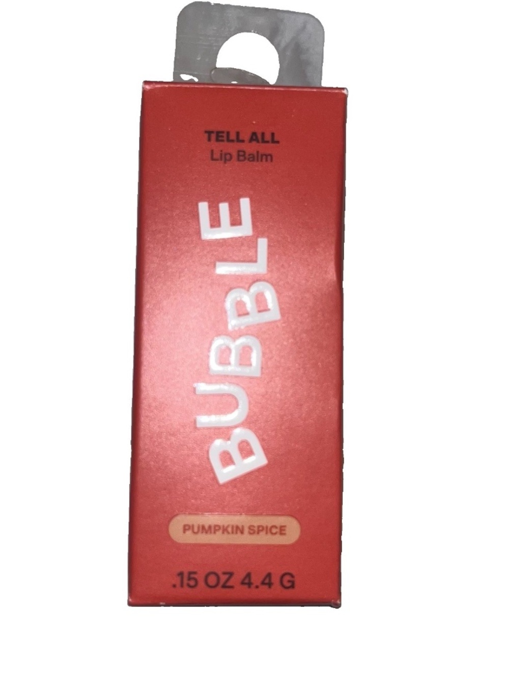 Bubble Tell All Lip Balm In Pumpkin Spice 4.4g Full Size